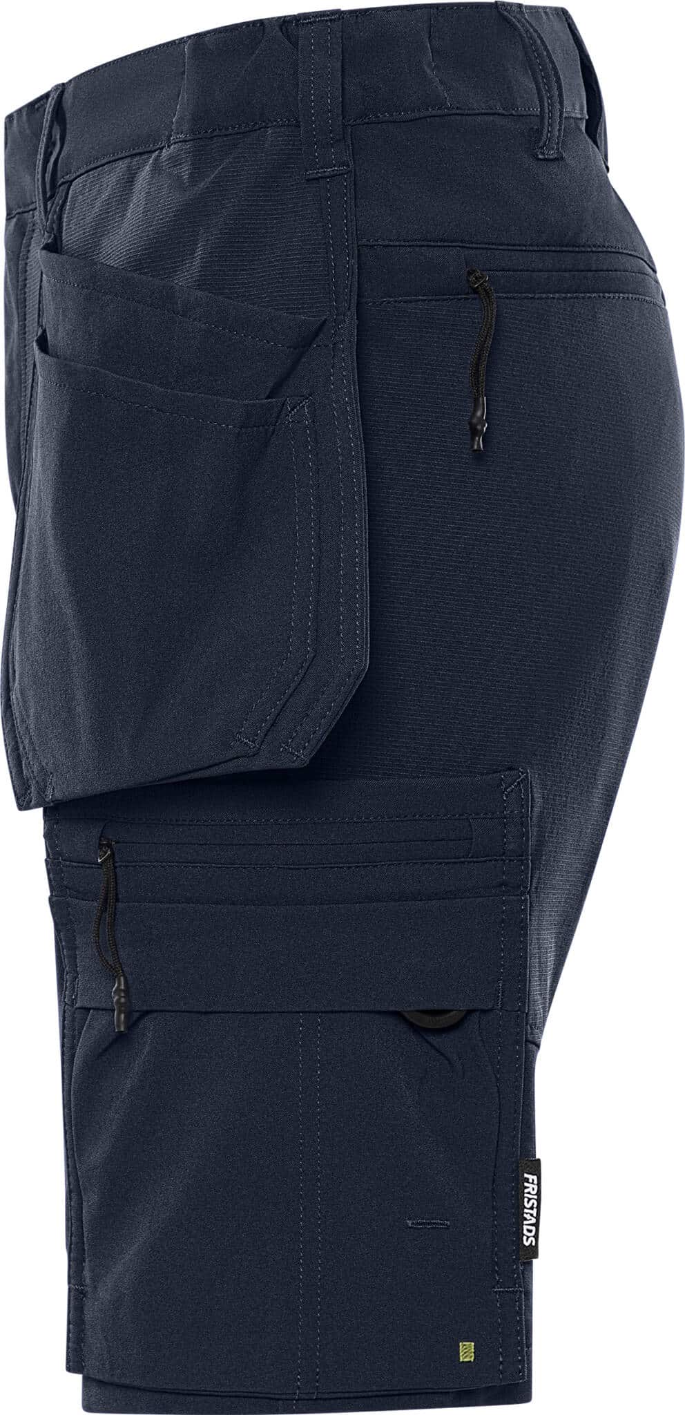 Handwerker Stretch-Shorts Damen 2601 GLWS Handwerker Stretch-Shorts Damen 2601 GLWS von Fristads in Dunkel Marineblau, Seitenansicht