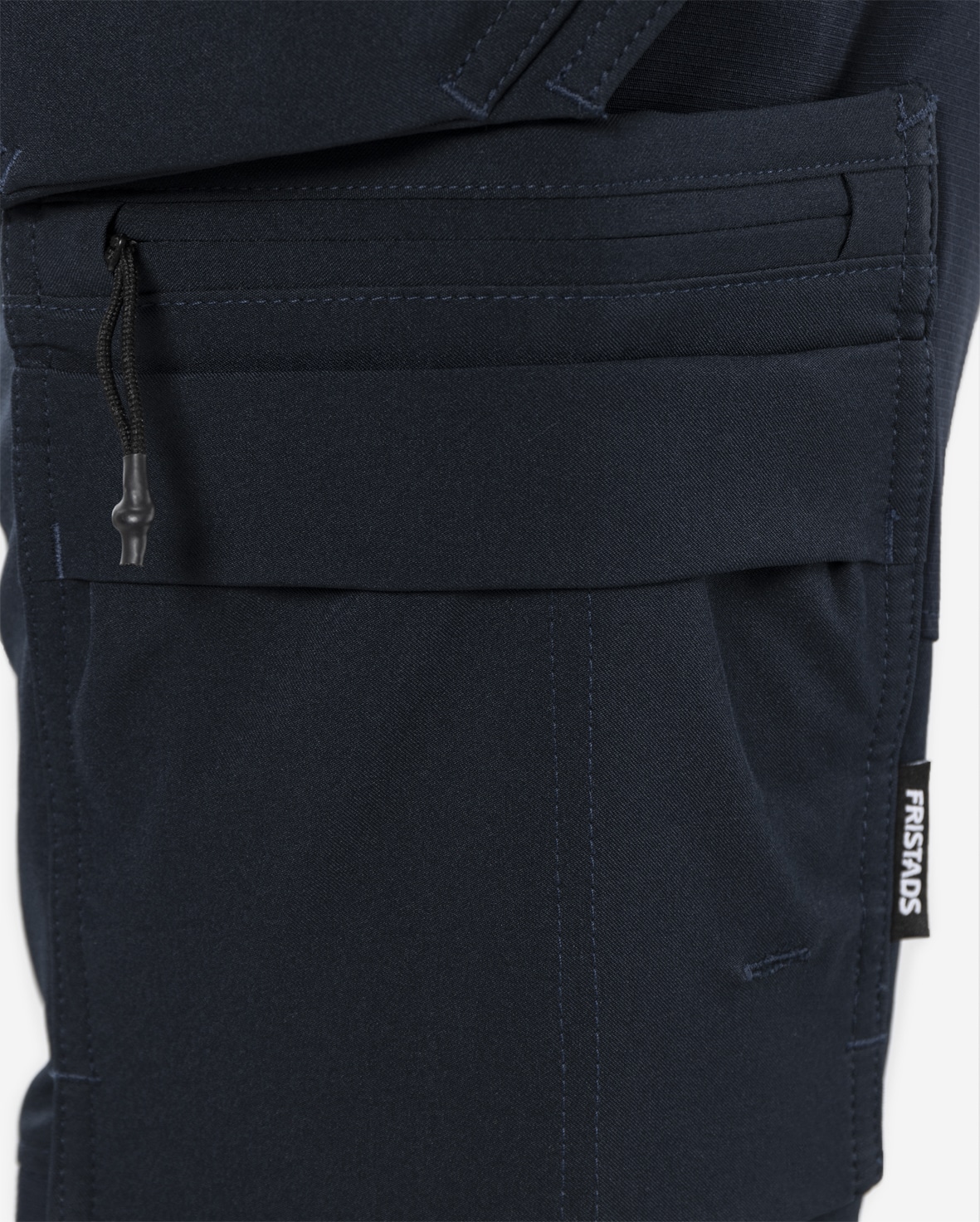 Handwerker-Stretchhose 2596 LWS Handwerker-Stretchhose 2596 LWS von Fristads, Detail Gesäßtasche mit Reißverschluss