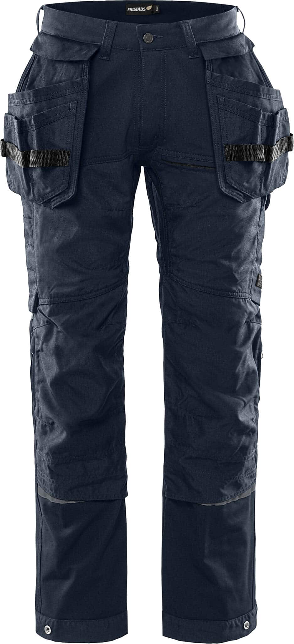 Handwerker Stretchhose 2830 GSTT von Fristads in Dunkel Marineblau, Vorderansicht Handwerker Stretchhose 2830 GSTT