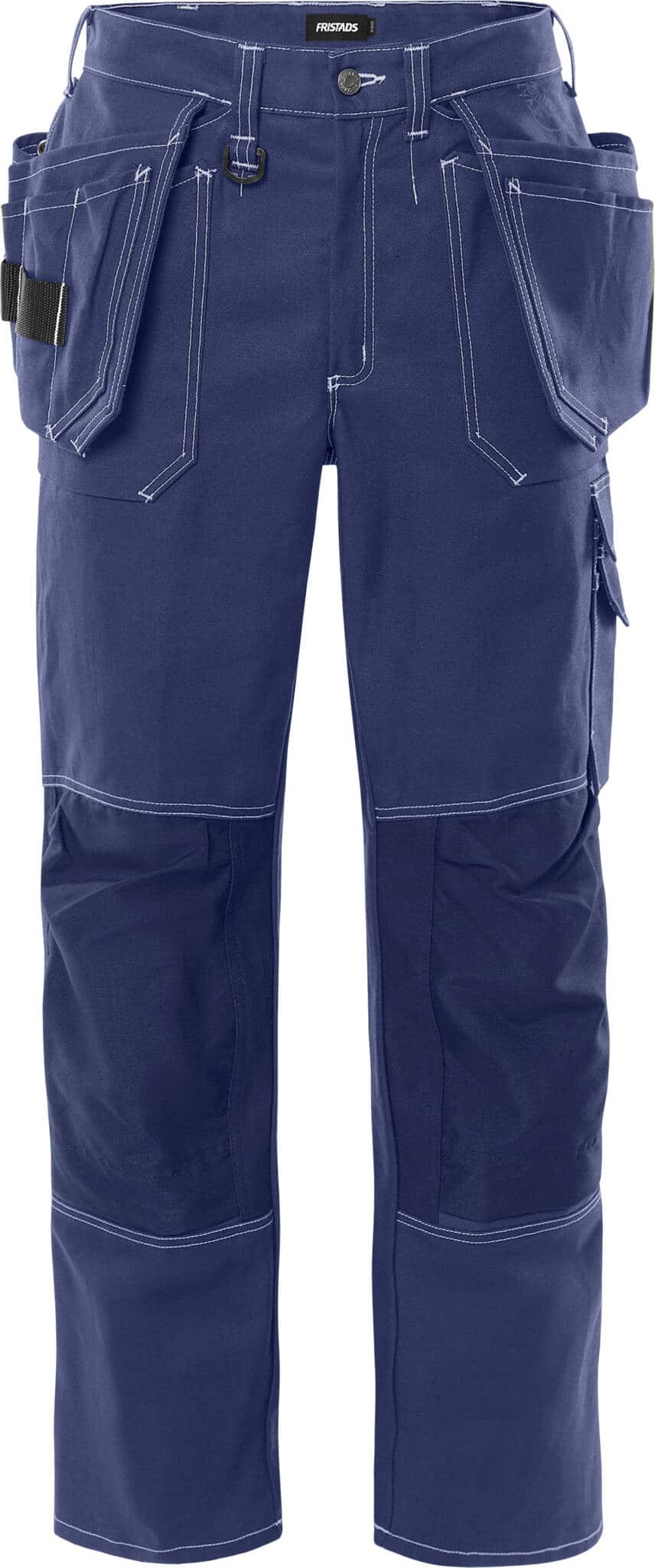 Handwerkerhose 255K FAS von Fristads in Blau, Vorderansicht Handwerkerhose 255K FAS