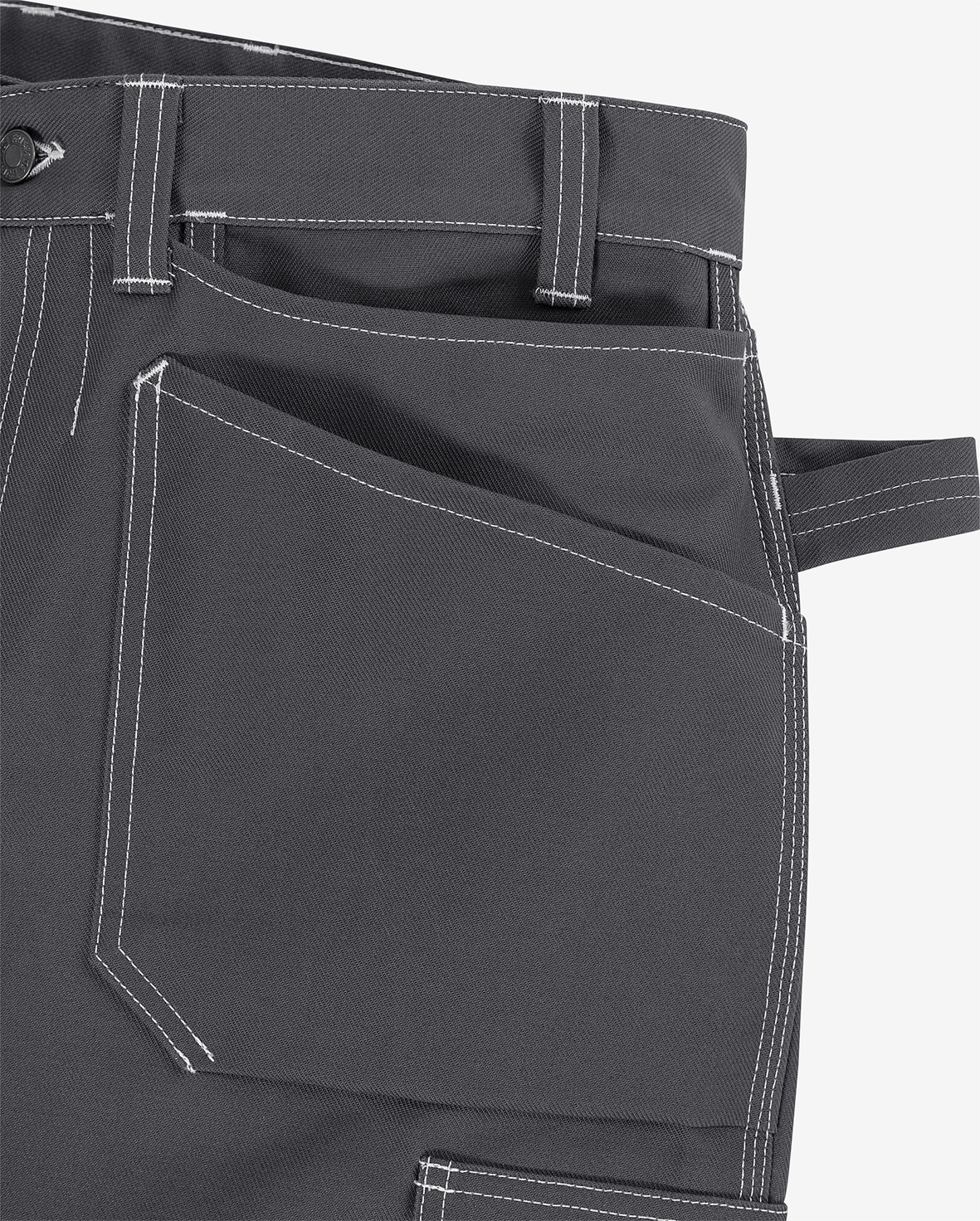 Handwerkerhose 265K FAS Handwerkerhose 265K FAS von Fristads, Detail Vordertasche und Hammerschlaufe