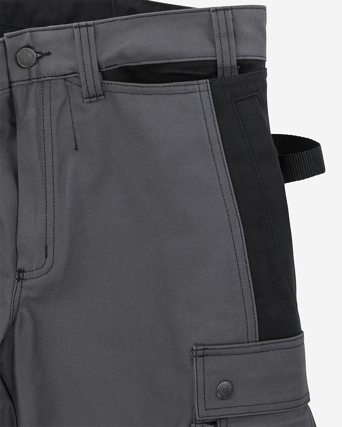 Handwerkerhose 288 FAS Handwerkerhose 288 FAS von Fristads, Detail Vordertasche und Hammerschlaufe