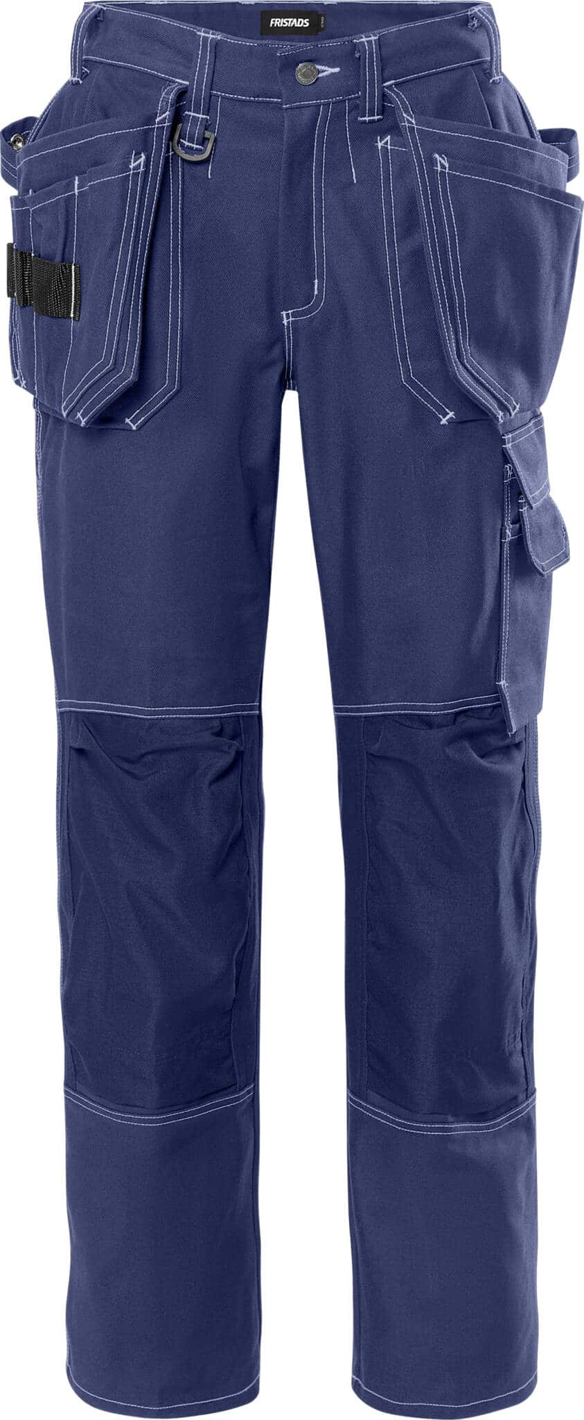 Handwerkerhose Damen 253K FAS von Fristads in Blau, Vorderansicht Handwerkerhose Damen 253K FAS