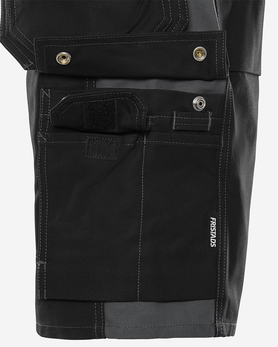 Handwerkershorts 201 FAS Handwerkershorts 201 FAS von Fristads, Detail Beintasche mit Handytasche