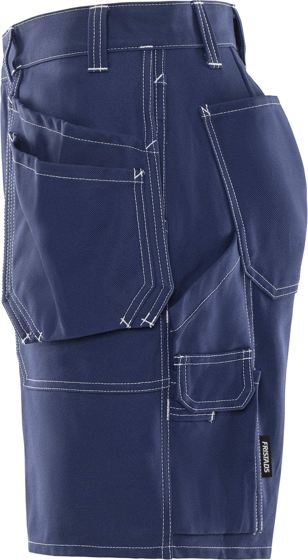 Handwerkershorts 275 FAS Handwerkershorts 275 FAS von Fristads in Blau, Seitenansicht