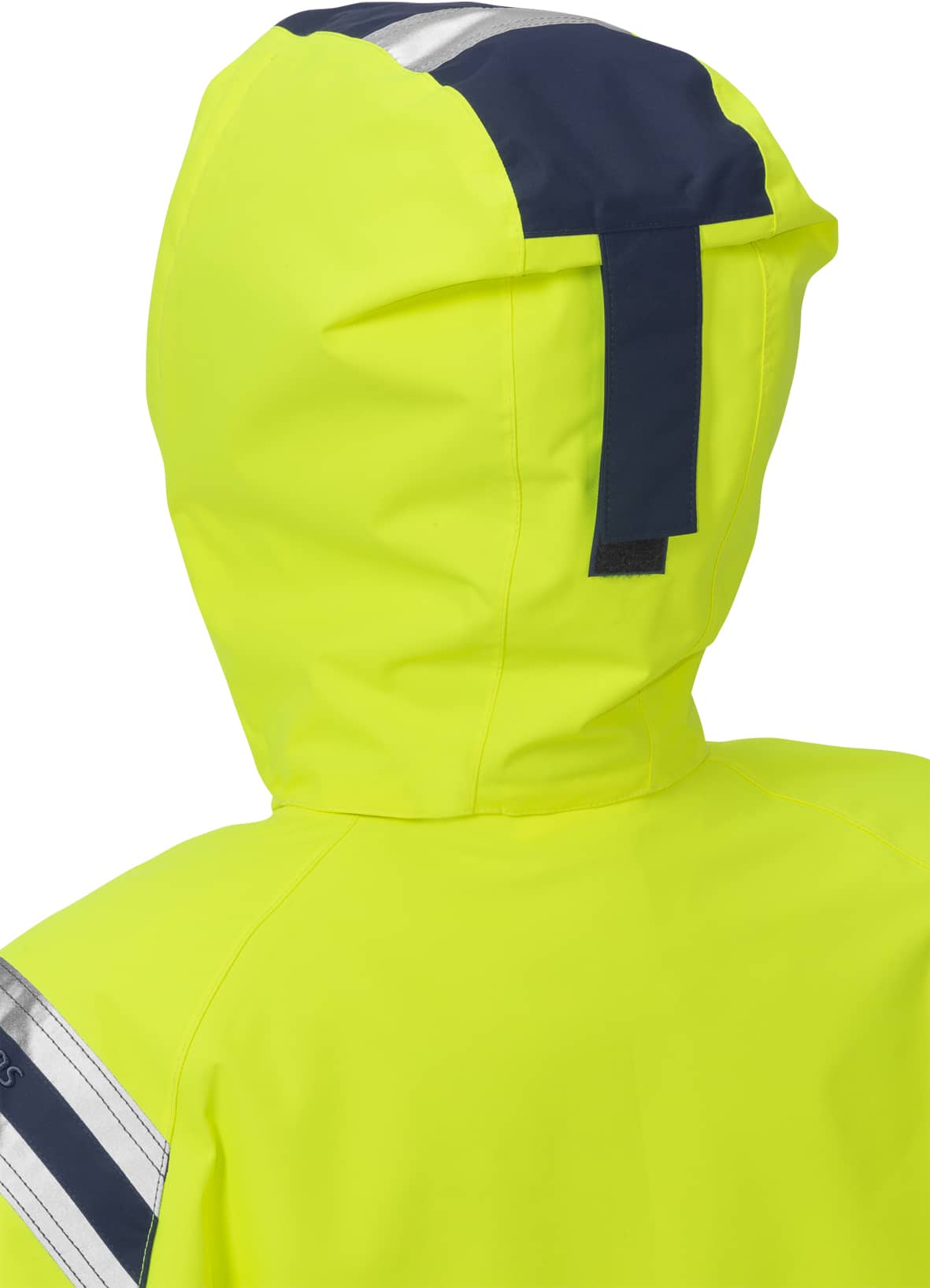 High Vis Airtech® Winterjacke Kl. 3 4035 GTT High Vis Airtech® Winterjacke Kl. 3 4035 GTT von Fristads, Detail verstellbare Kapuze