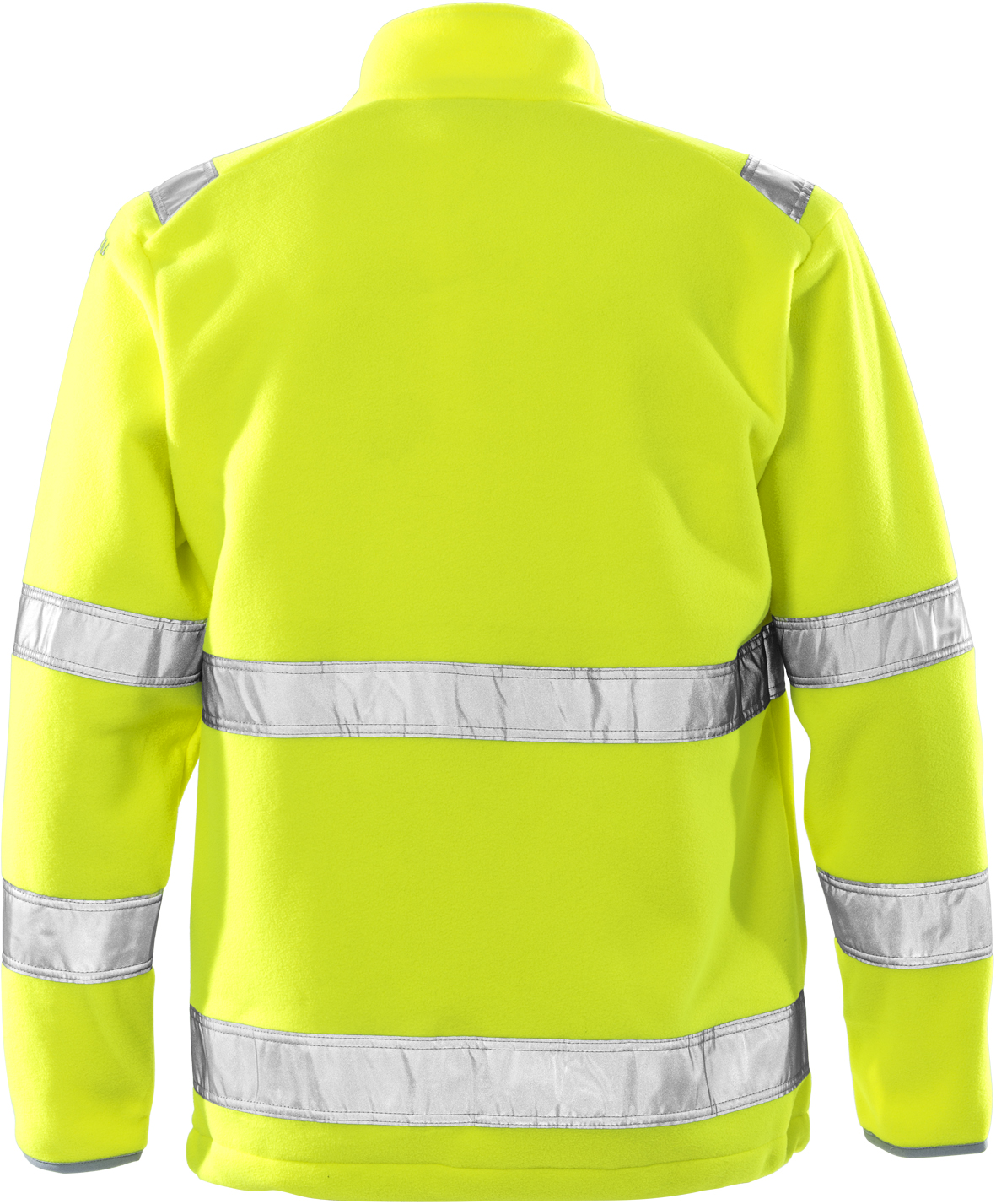 High Vis Fleecejacke Kl. 3 4400 FE High Vis Fleecejacke Kl. 3 4400 FE von Fristads in Warnschutz-Gelb, Rückansicht