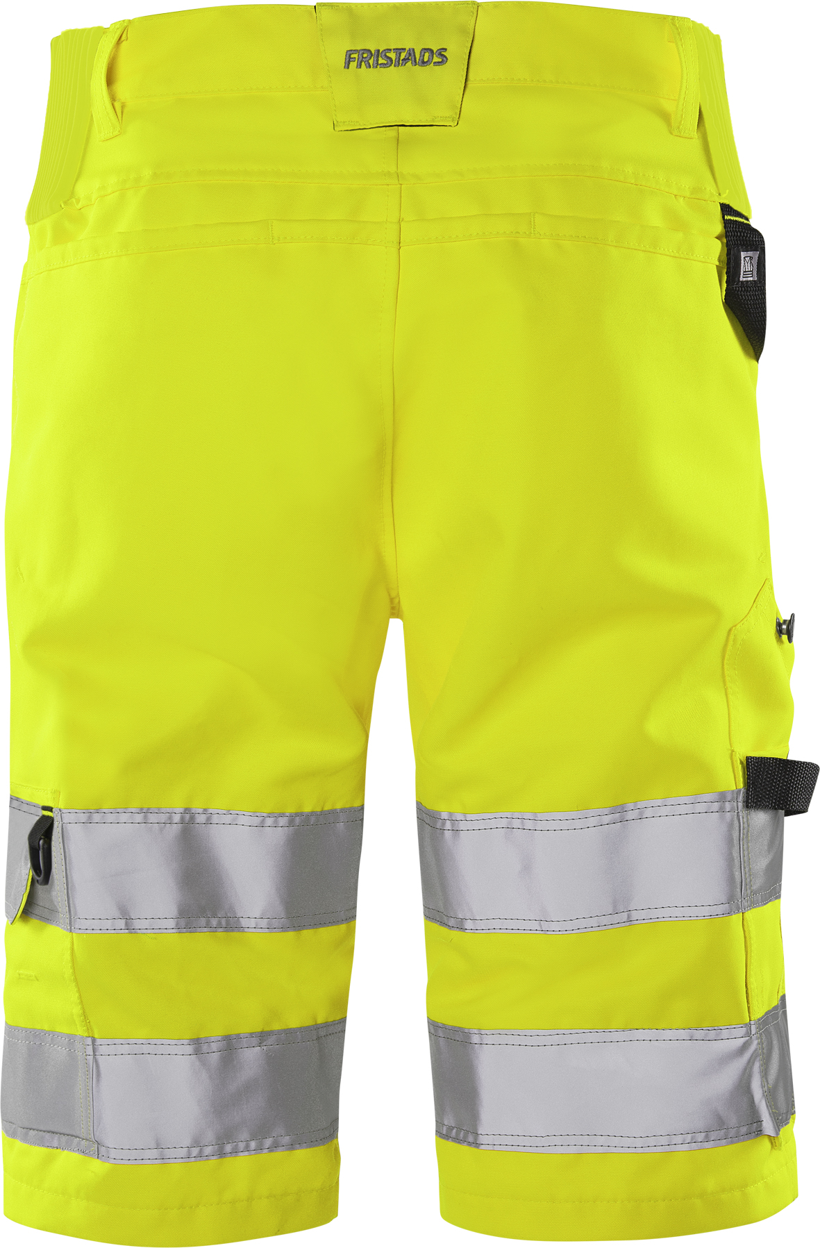 High Vis Green Shorts Kl. 2 2650 GPLU High Vis Green Shorts Kl. 2 2650 GPLU von Fristads in Warnschutz-Gelb, Rückansicht