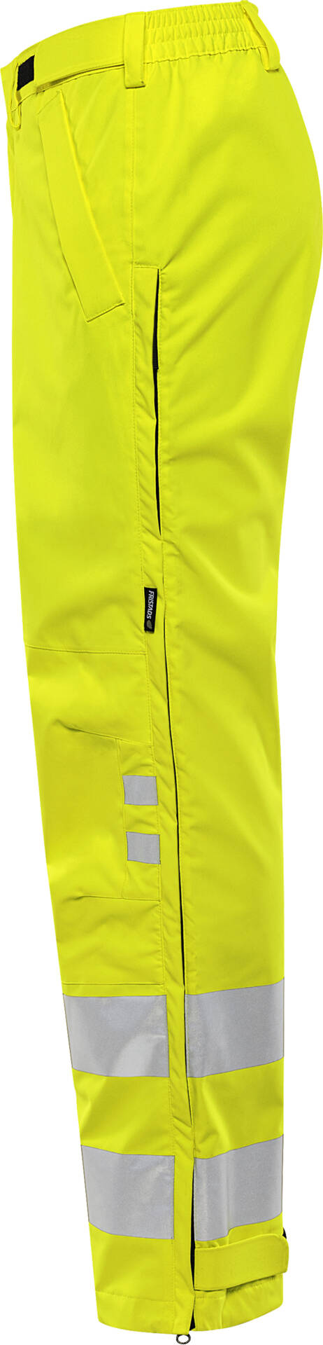 High Vis Green Stretch-Funktionshose Kl. 2 2680 GLPS High Vis Green Stretch-Funktionshose Kl. 2 2680 GLPS von Fristads in Warnschutz-Gelb, Seitenansicht