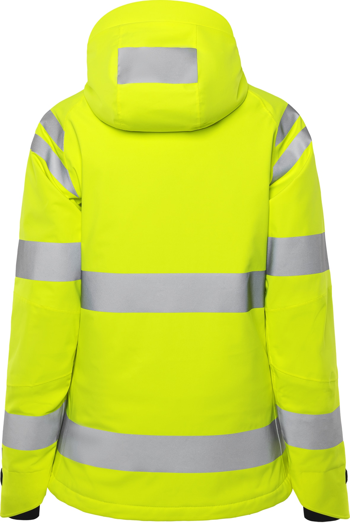 High Vis Green Stretch-Winterjacke Damen Kl. 3 4683 GLPS High Vis Green Stretch-Winterjacke Damen Kl. 3 4683 GLPS von Fristads in Warnschutz-Gelb, Rückansicht