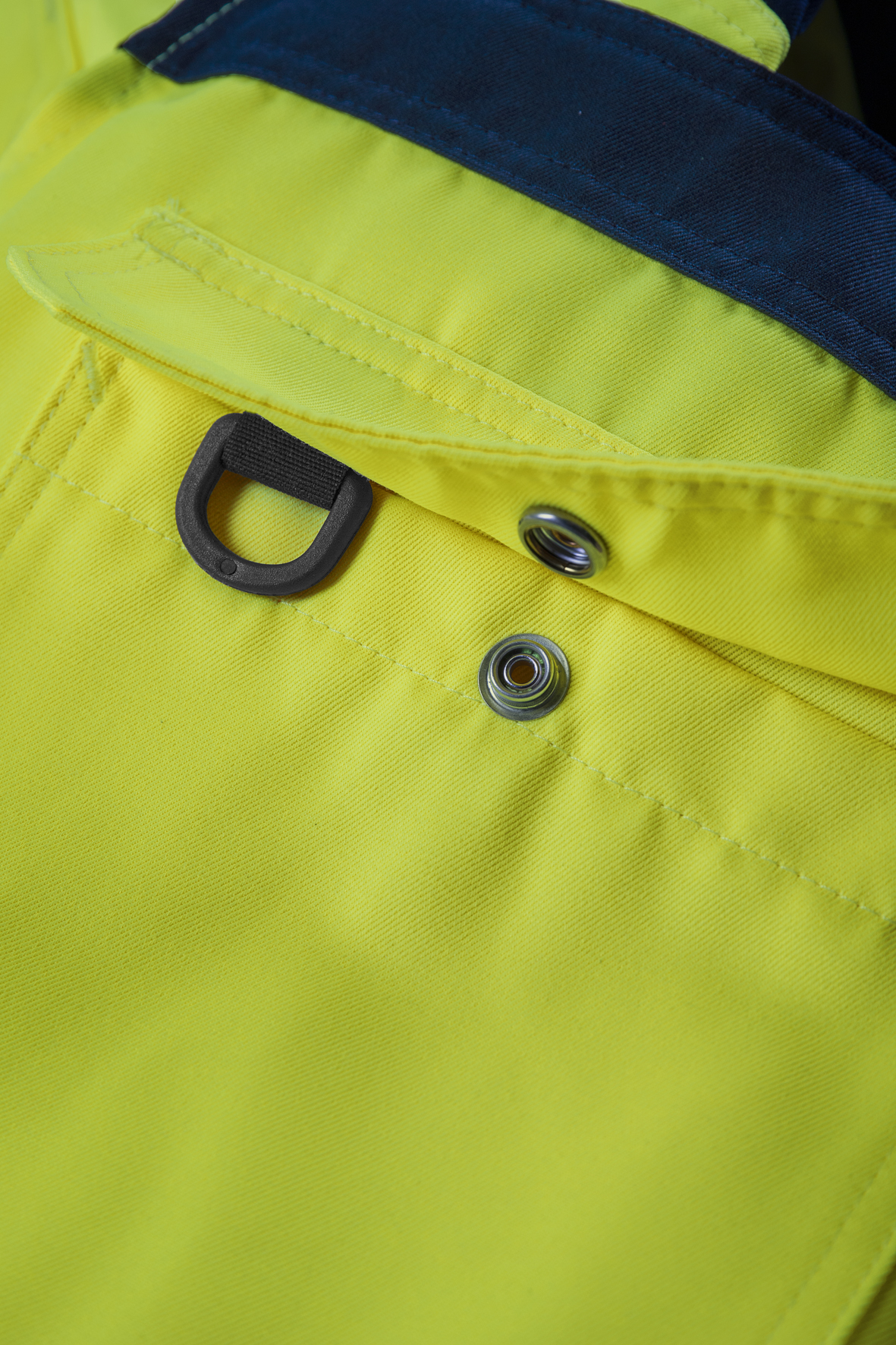 High Vis Latzhose Kl. 2 1001 TH High Vis Latzhose Kl. 2 1001 TH von Fristads, Detail D-Ring
