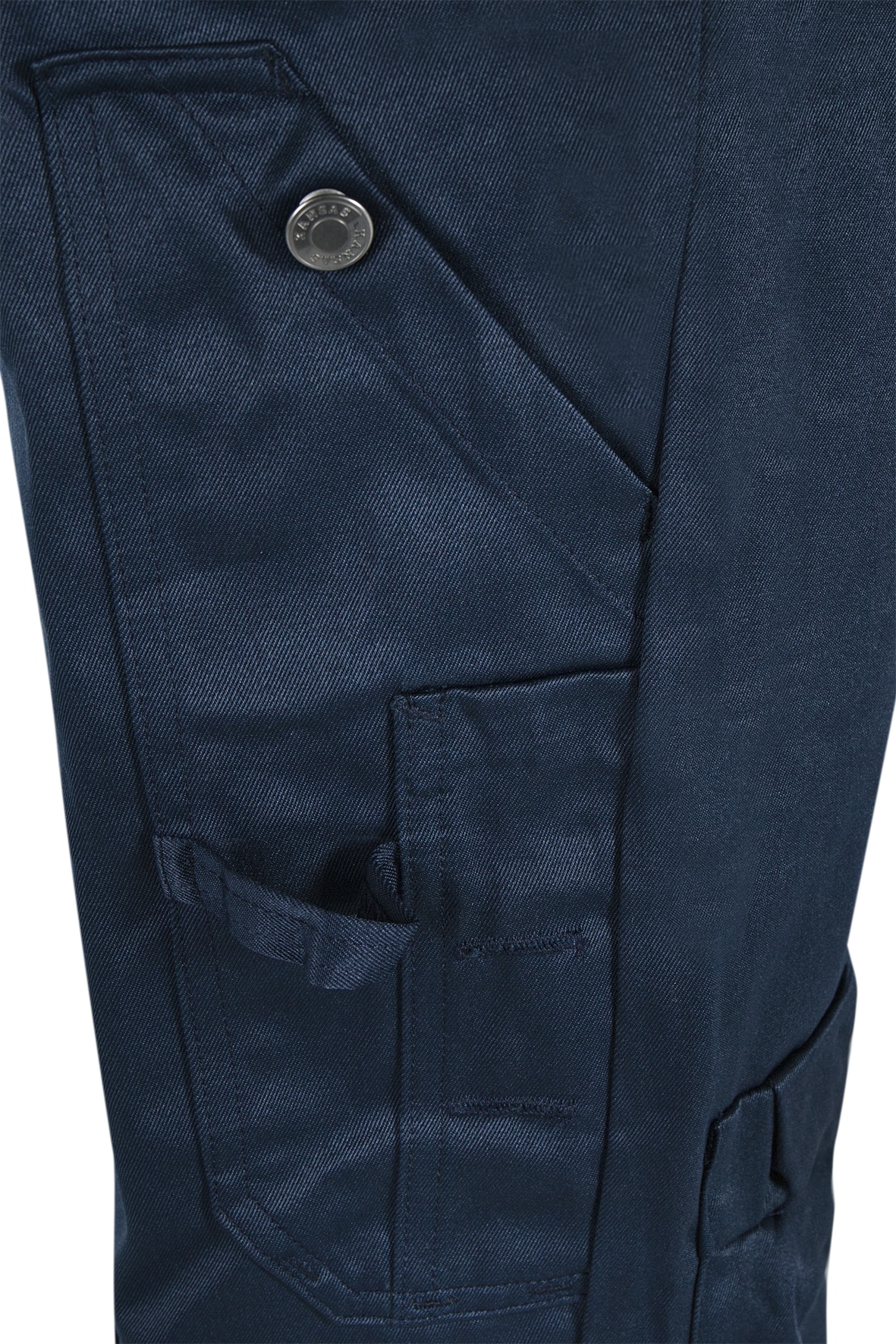 High Vis Overall Kl. 3 8601 TH High Vis Overall Kl. 3 8601 TH von Fristads, Detail Zollstocktasche mit Stifttasche und Messerschlaufe