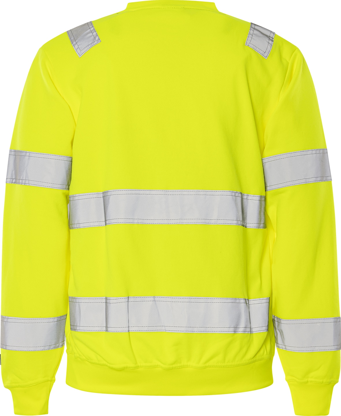 High Vis Sweatshirt Kl. 3 7446 SHV High Vis Sweatshirt Kl. 3 7446 SHV von Fristads in Warnschutz-Gelb, Rückansicht