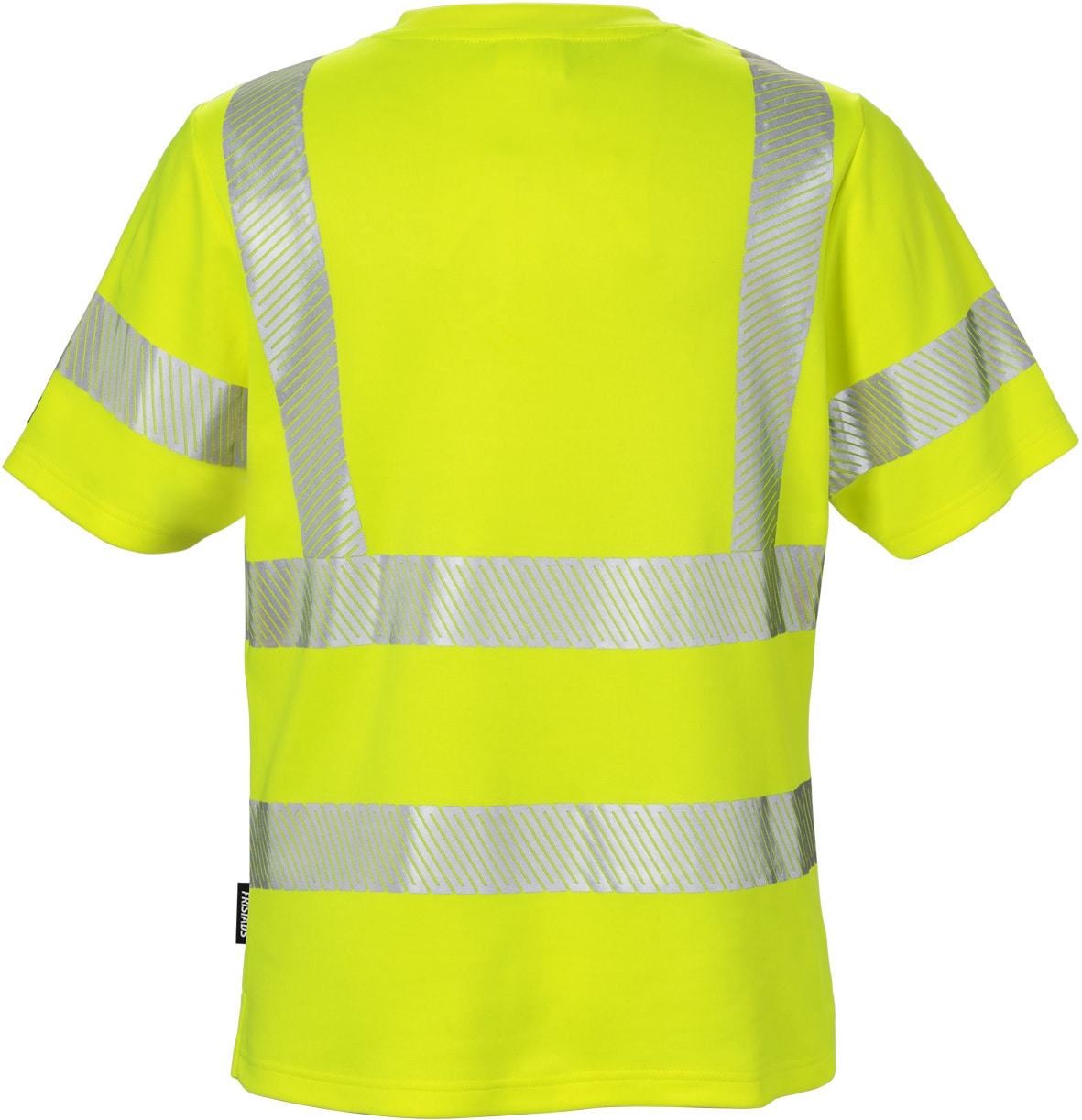 High Vis T-Shirt Damen Kl. 2 7458 THV High Vis T-Shirt Damen Kl. 2 7458 THV von Fristads in Warnschutz-Gelb, Rückansicht