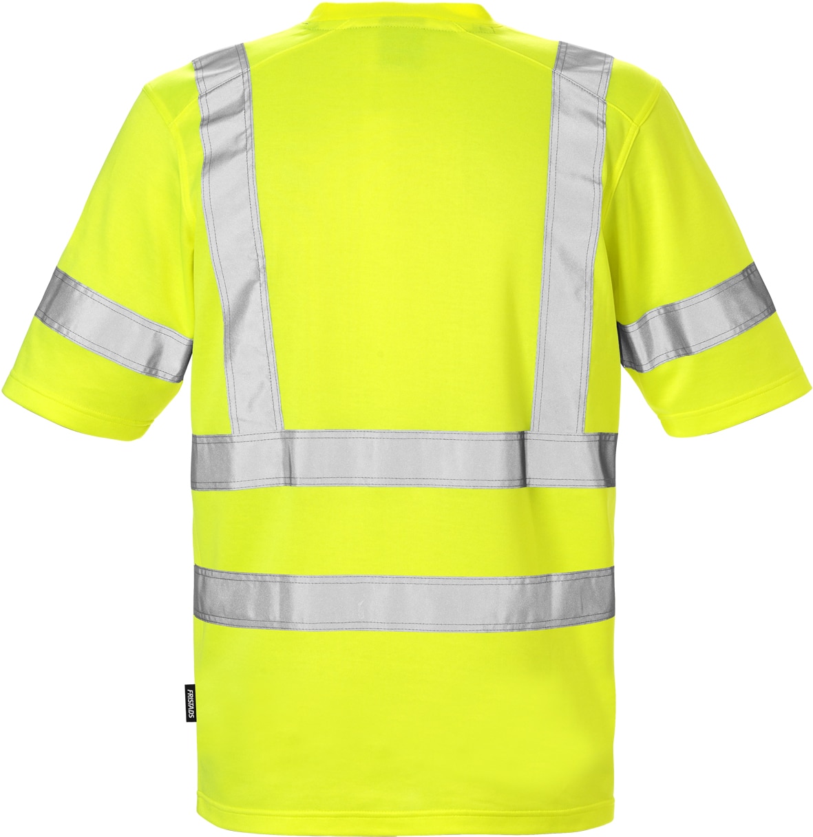 High Vis T-Shirt Kl. 3 7024 THV High Vis T-Shirt Kl. 3 7024 THV von Fristads in Warnschutz-Gelb, Rückansicht