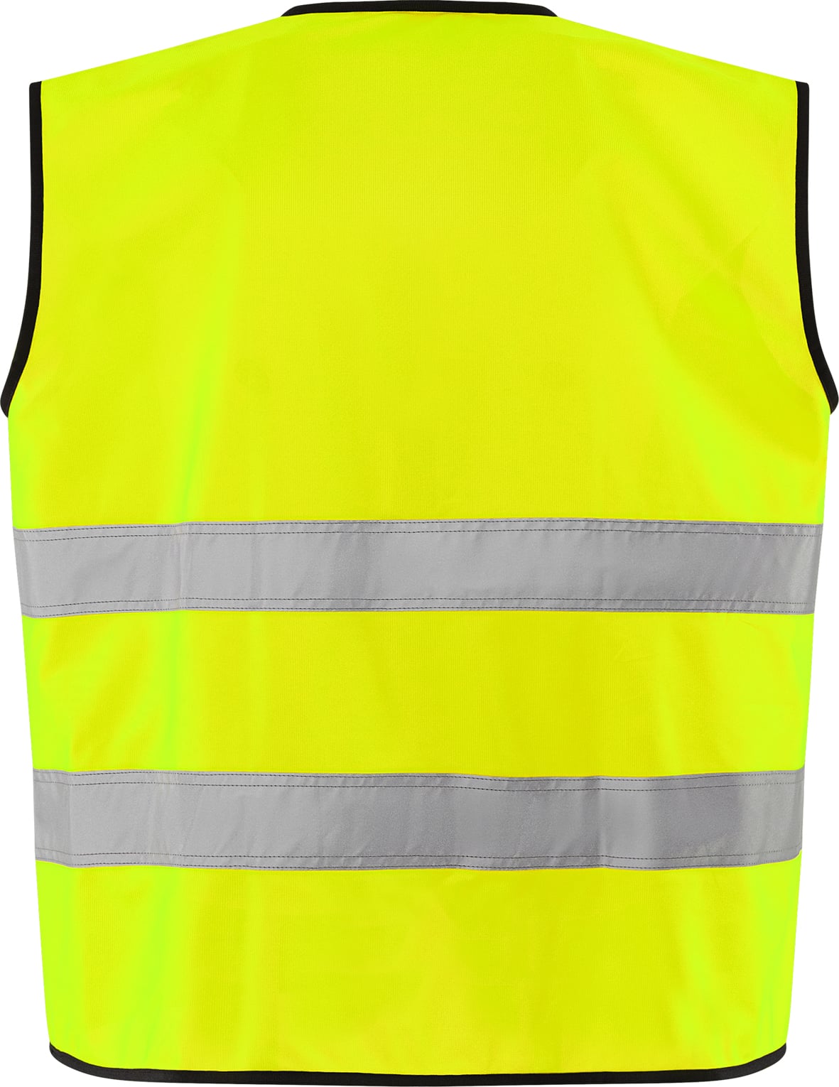 High Vis Weste Kl. 2 5100 HVS High Vis Weste Kl. 2 5100 HVS von Fristads in Warnschutz-Gelb, Rückansicht