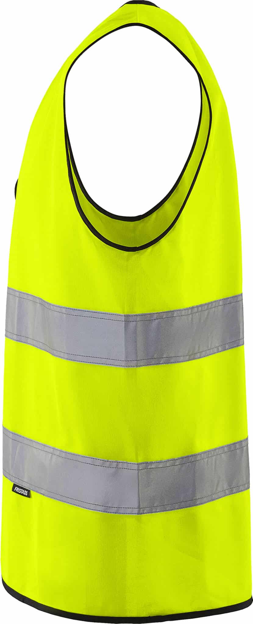 High Vis Weste Kl. 2 5100 HVS High Vis Weste Kl. 2 5100 HVS von Fristads in Warnschutz-Gelb, Seitenansicht