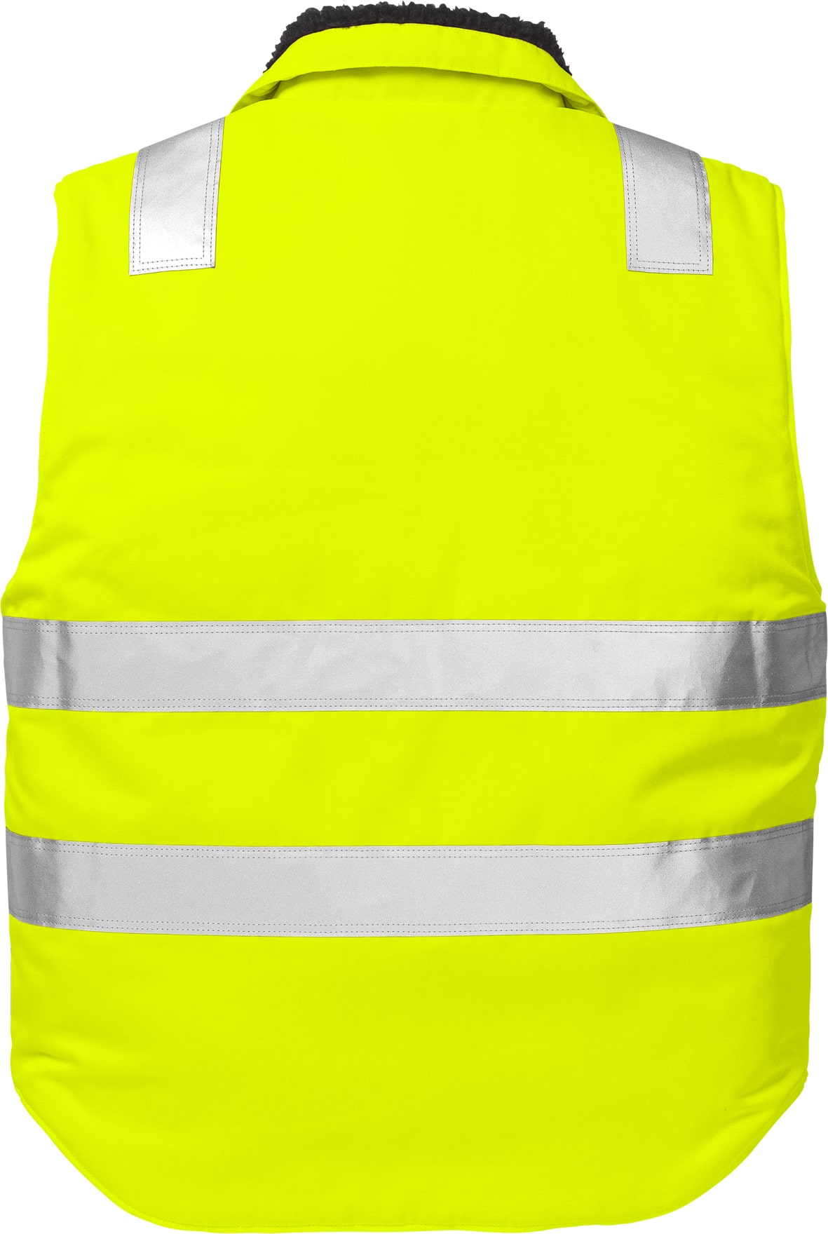 High Vis Winterweste Kl. 2 5304 PP High Vis Winterweste Kl. 2 5304 PP von Fristads in Warnschutz-Gelb, Rückansicht