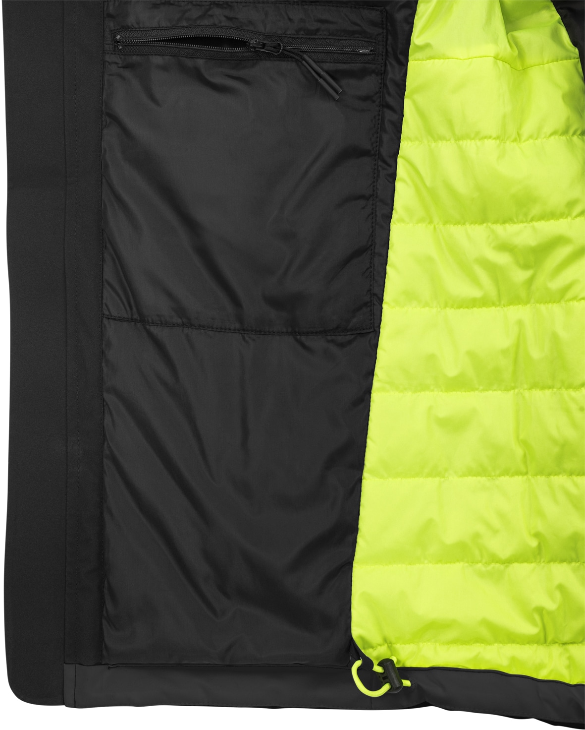 PrimaLoft® Stretch-Winterjacke 4873 GLPS PrimaLoft® Stretch-Winterjacke 4873 GLPS von Fristads, Detail Innentasche mit Reißverschluss
