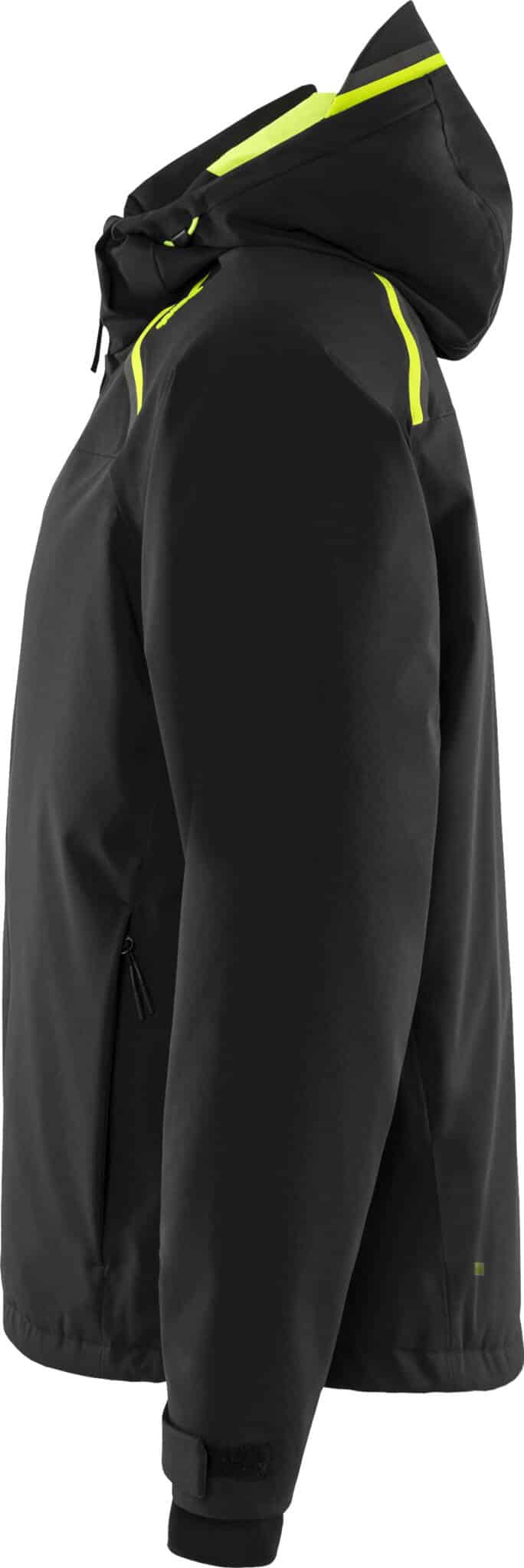PrimaLoft® Stretch-Winterjacke 4873 GLPS PrimaLoft® Stretch-Winterjacke 4873 GLPS von Fristads in Schwarz, Seitenansicht