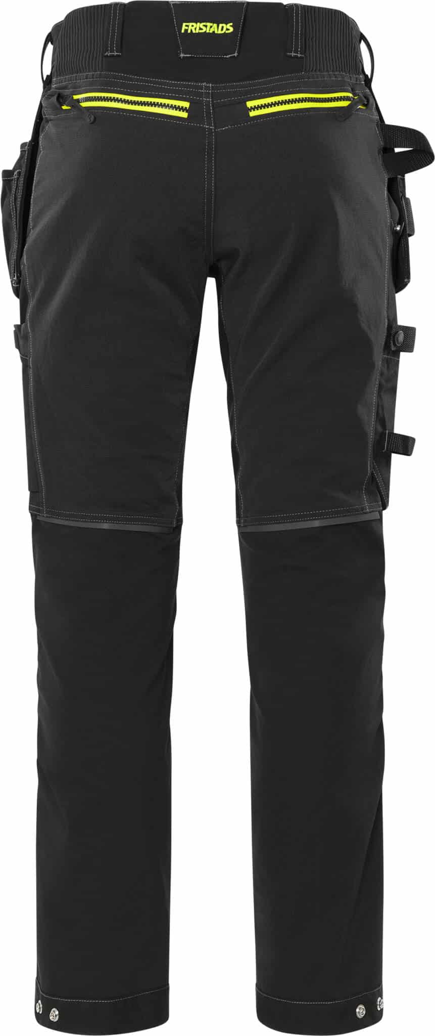 Stretch-Handwerkerhose Damen 2569 GSTP Stretch-Handwerkerhose Damen 2569 GSTP von Fristads in Schwarz, Rückansicht