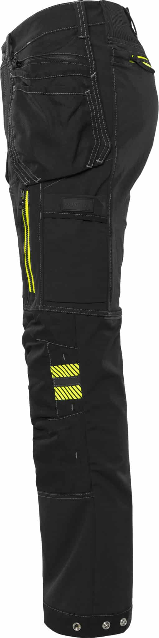Stretch-Handwerkerhose Damen 2569 GSTP Stretch-Handwerkerhose Damen 2569 GSTP von Fristads in Schwarz, Seitenansicht