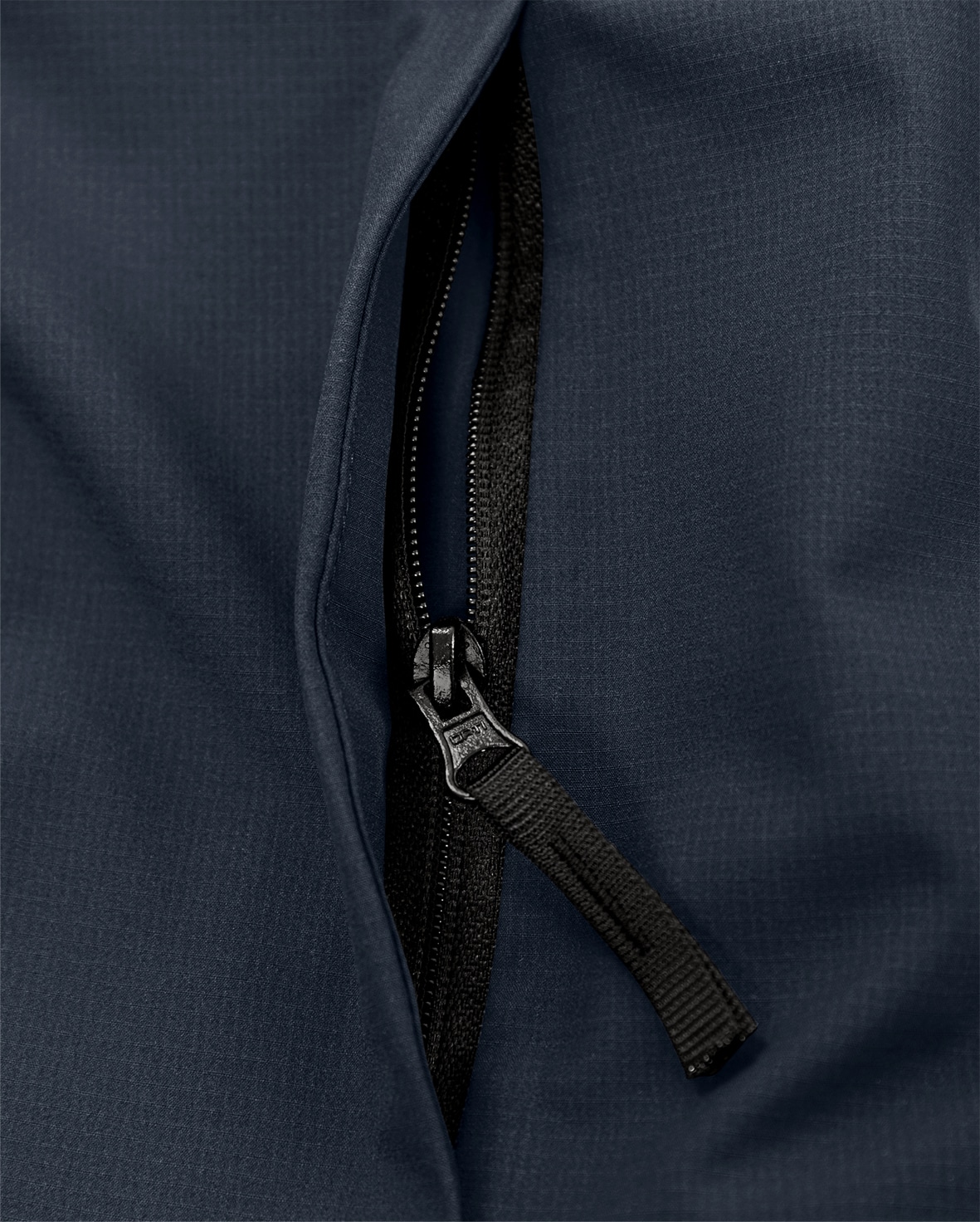 Stretch-Winterjacke Damen 4884 GLS Stretch-Winterjacke Damen 4884 GLS von Fristads, Detail Fronttasche mit verdecktem Reißverschluss