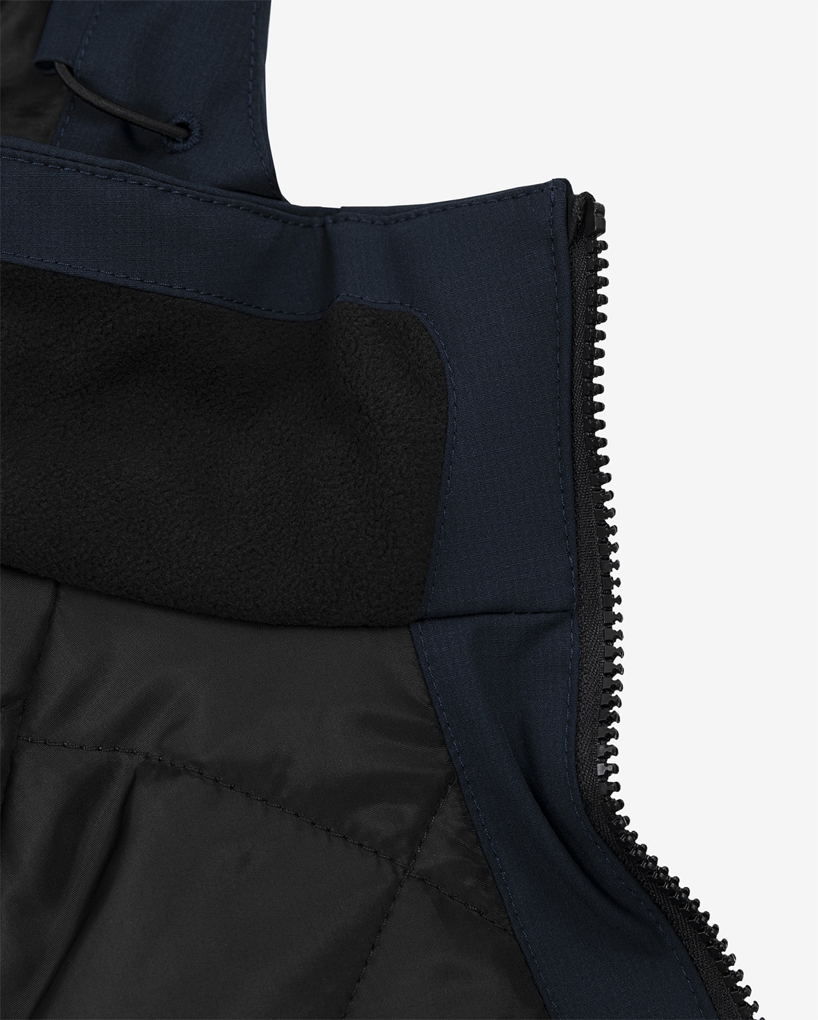 Winterjacke 4883 GLS Winterjacke 4883 GLS von Fristads, Detail Fleece am Kragen und gestepptes Futter