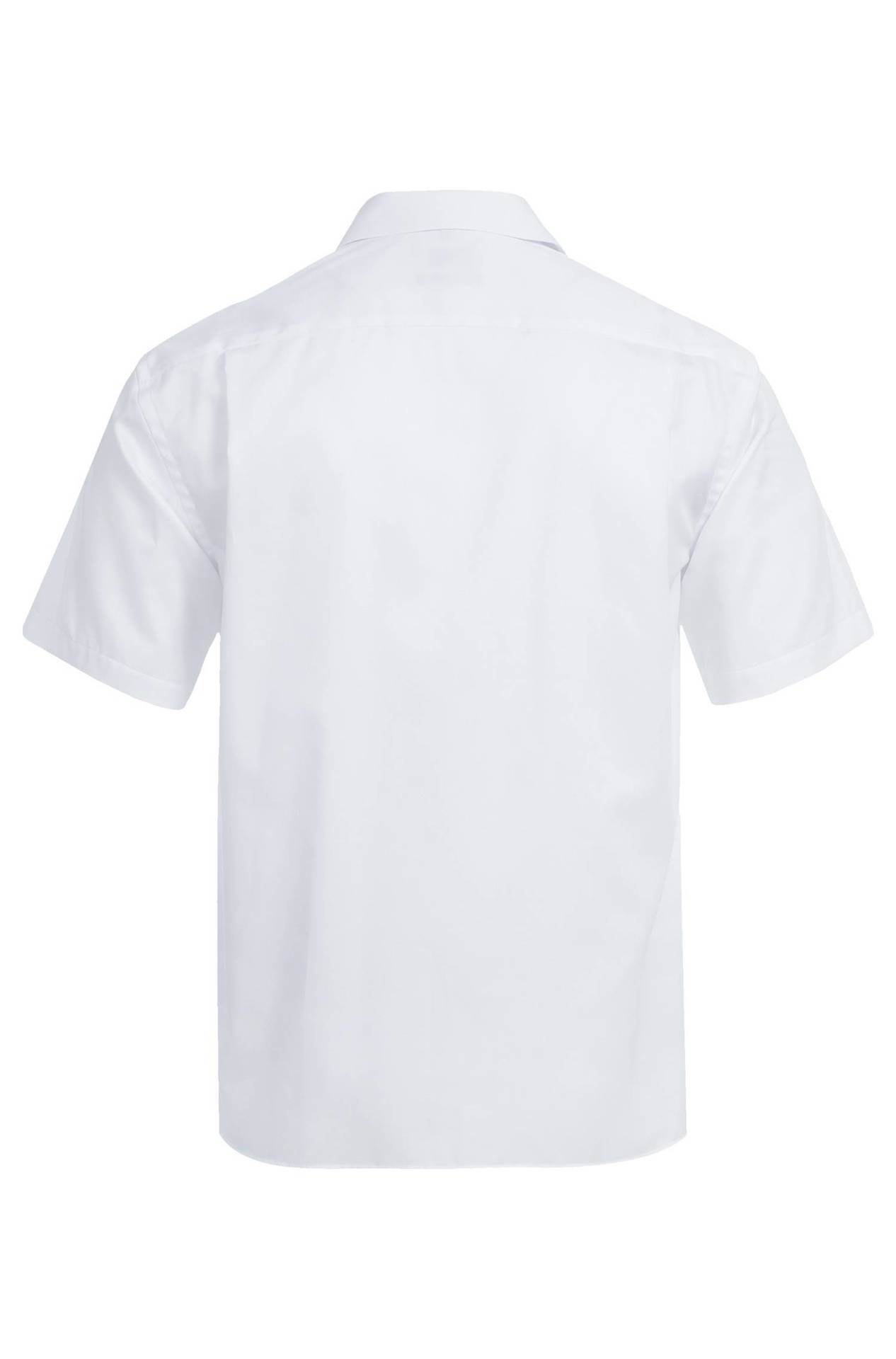Herren-Hemd Kurzarm Comfort Fit Premium Herren-Hemd Kurzarm Comfort Fit Premium 6765.1200 in Weiss, Rückansicht