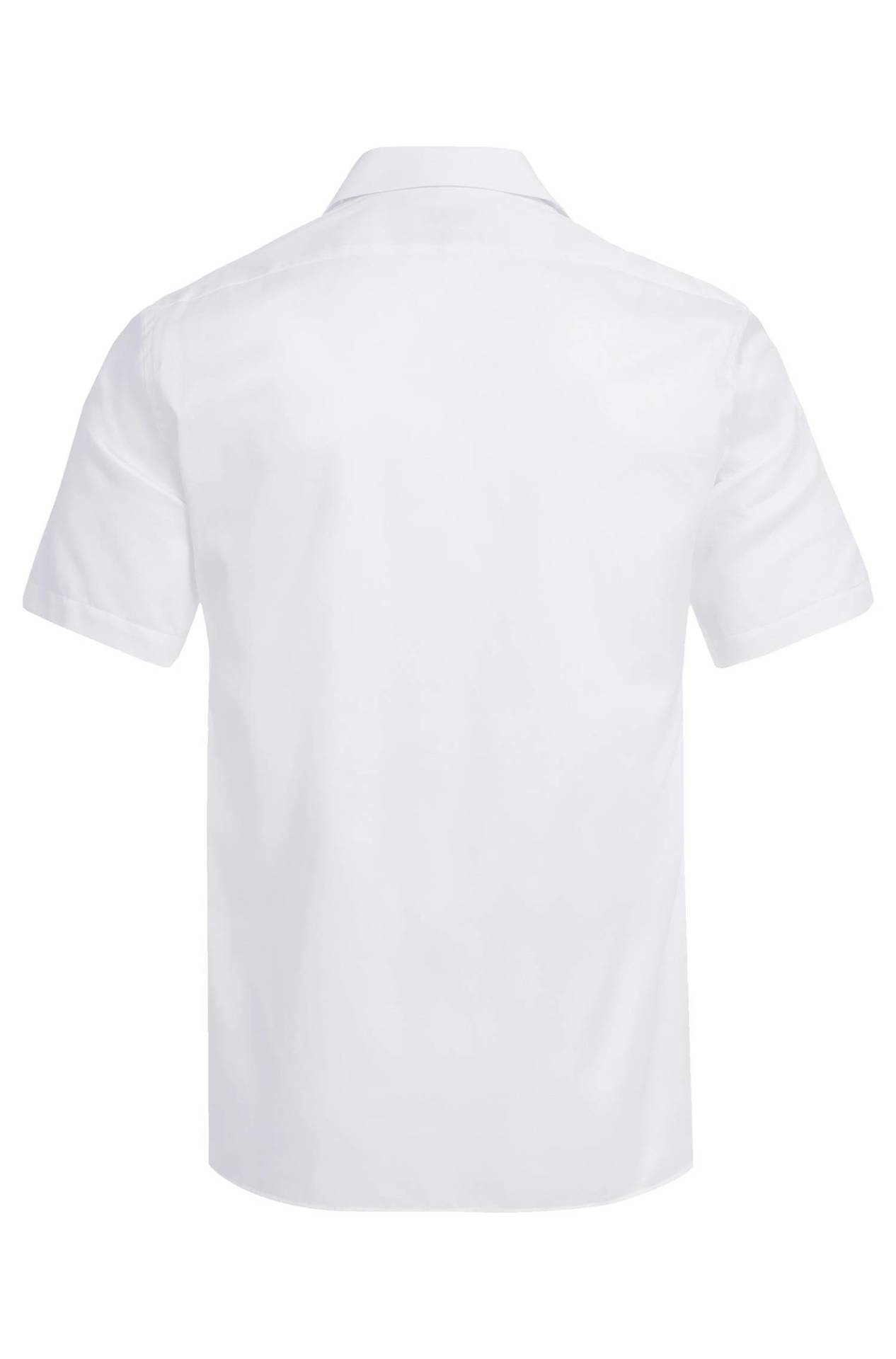 Herren-Hemd Kurzarm Premium Herren-Hemd Kurzarm Premium 6763.1200 in Weiss, Rückansicht