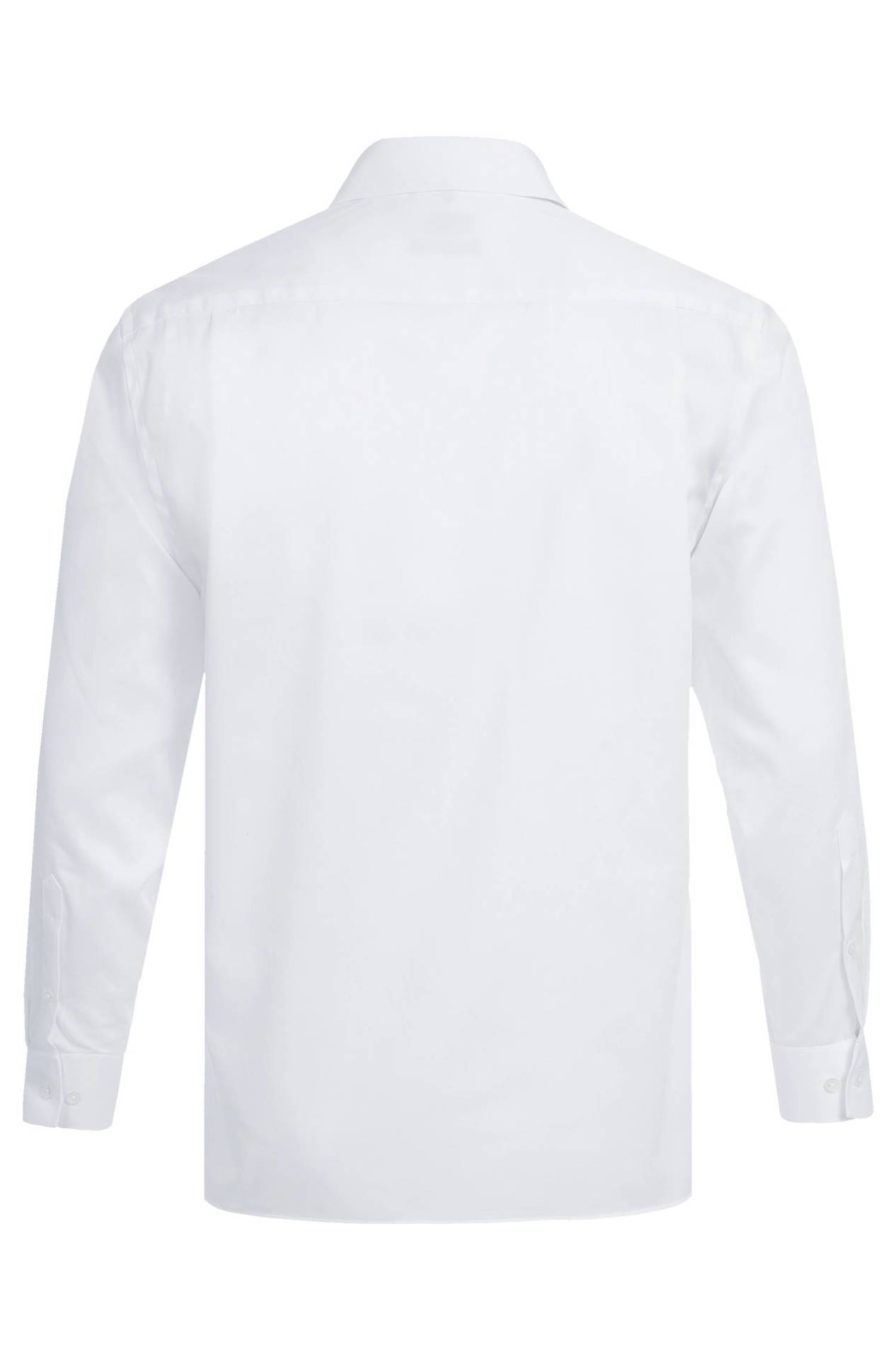 Herren-Hemd Langarm Comfort Fit Premium 6764.1200 Herren-Hemd Langarm Comfort Fit Premium 6764.1200 in Weiss, Rückansicht