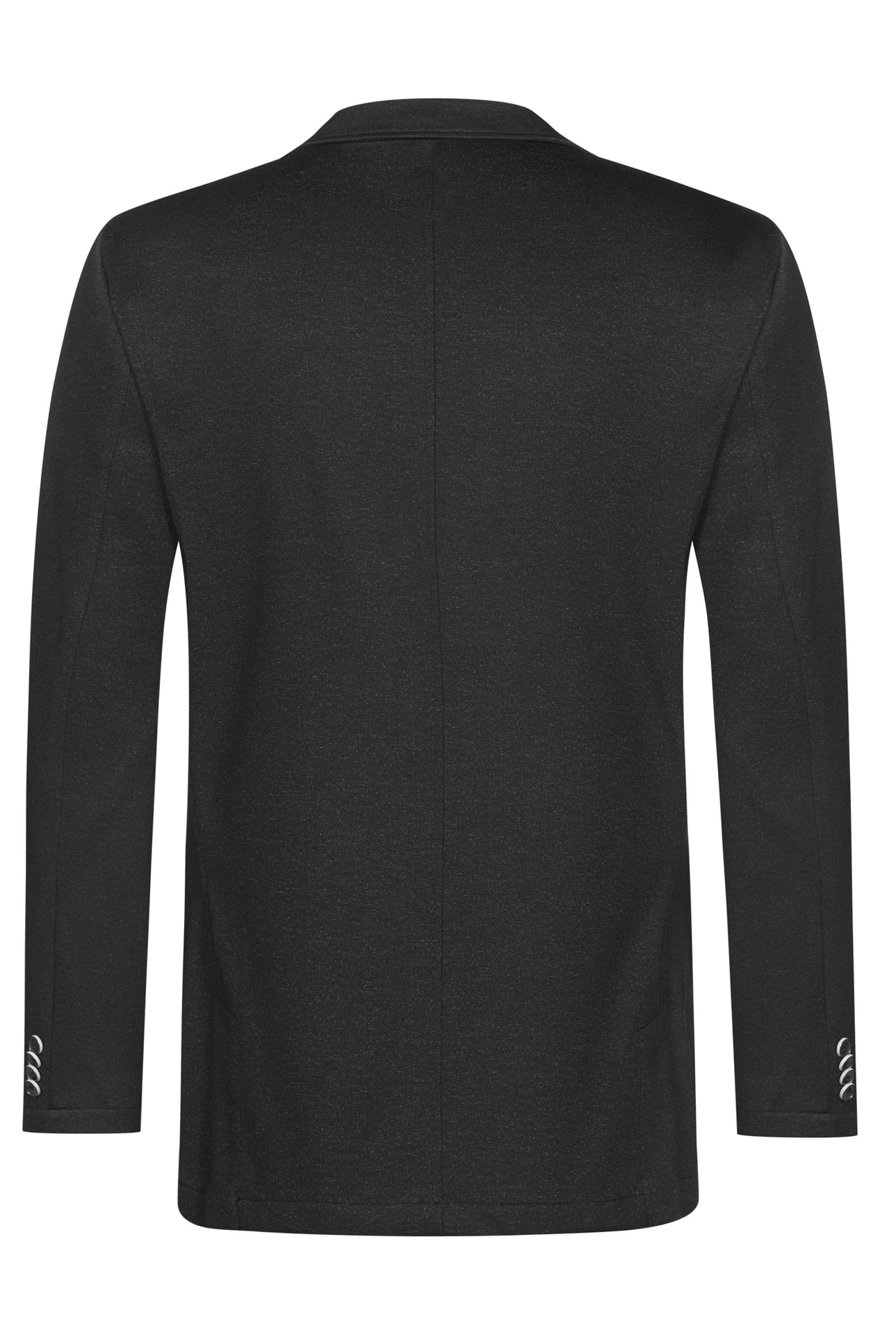 Herren-Jerseysakko Casual Melange Herren-Jerseysakko Casual 1139.2125 in Anthrazit meliert, Rückansicht