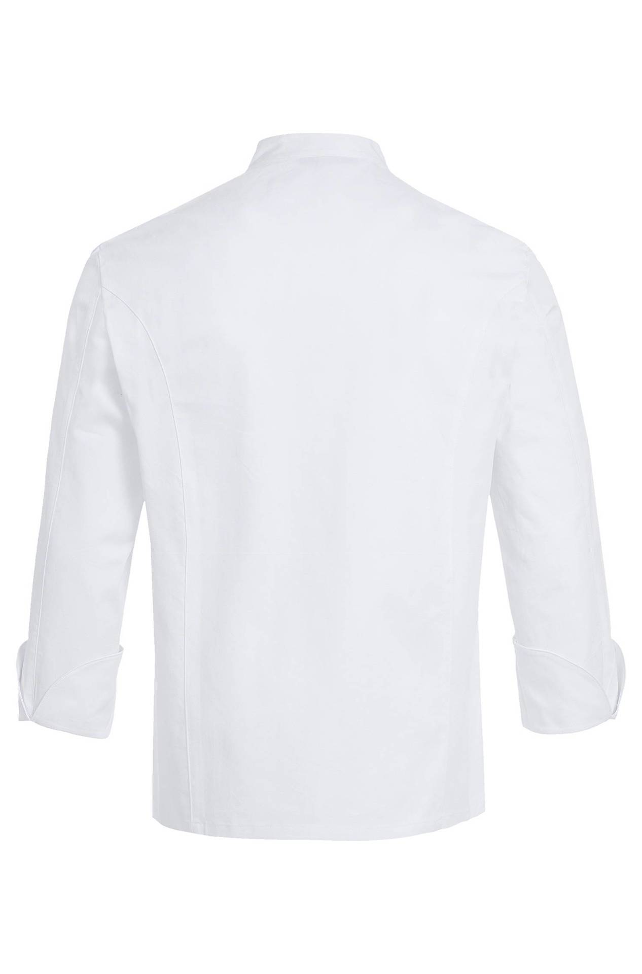 Herren-Kochjacke 5566.8000 Herren-Kochjacke 5566.8000 in Weiss, Rückansicht