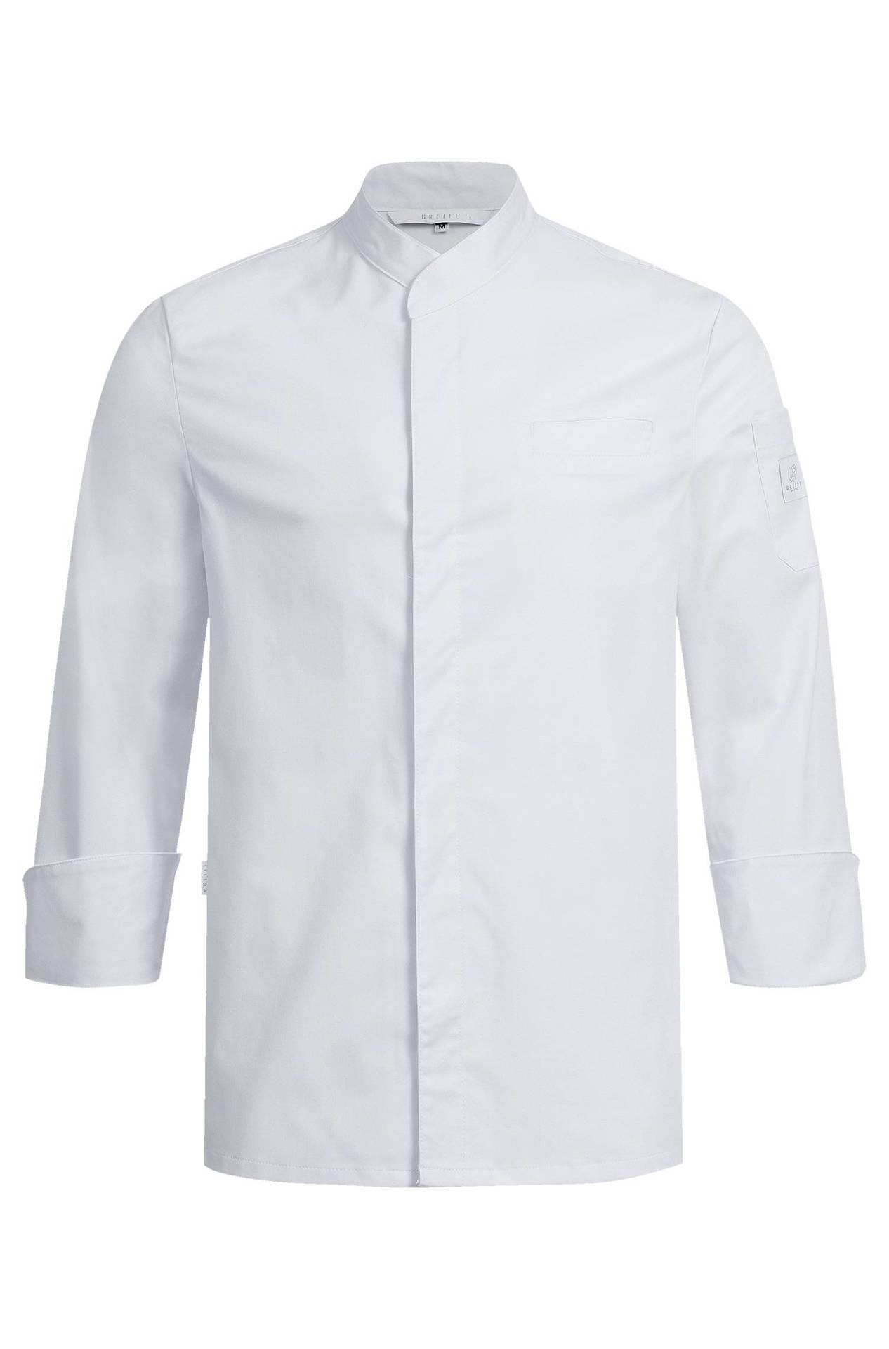 Herren-Kochjacke einreihig 5569.6220, Weiss Herren-Kochjacke einreihig 5569.6220