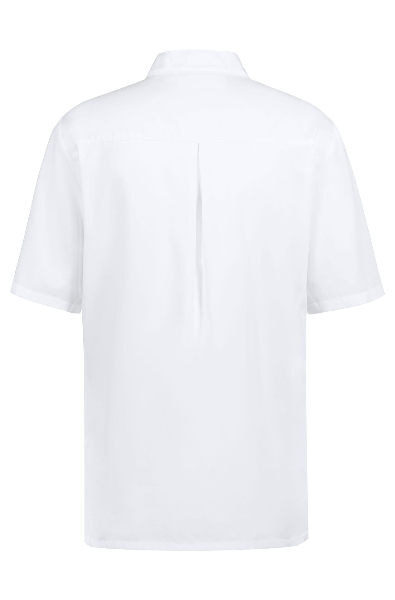 Herren-Kochshirt Kurzarm Herren-Kochshirt Kurzarm 55074.6340 in Weiss, Rückansicht