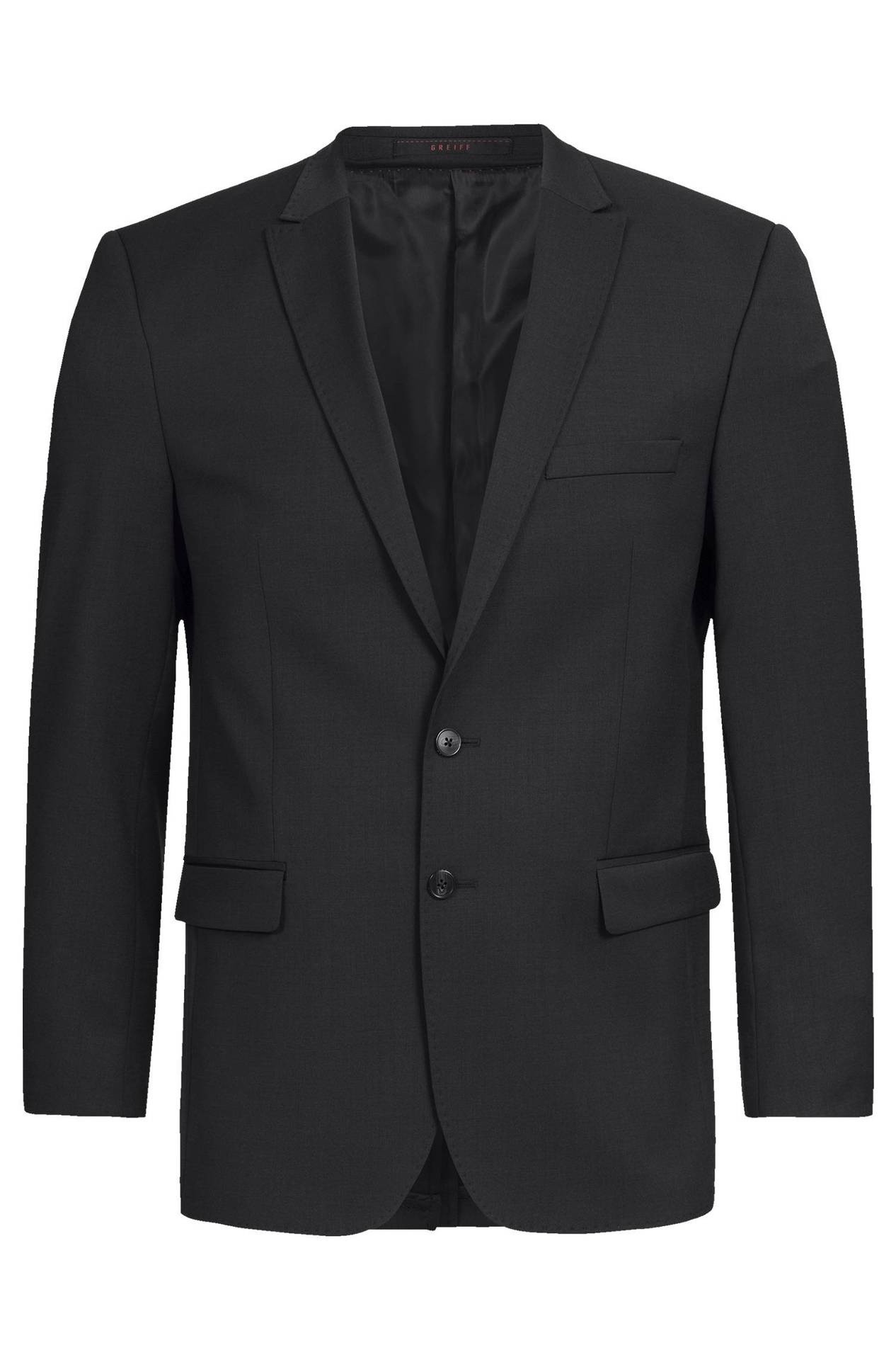 Herren-Sakko Modern 37.5 1125.2820, Schwarz Herren-Sakko Modern 37.5 Gabardine