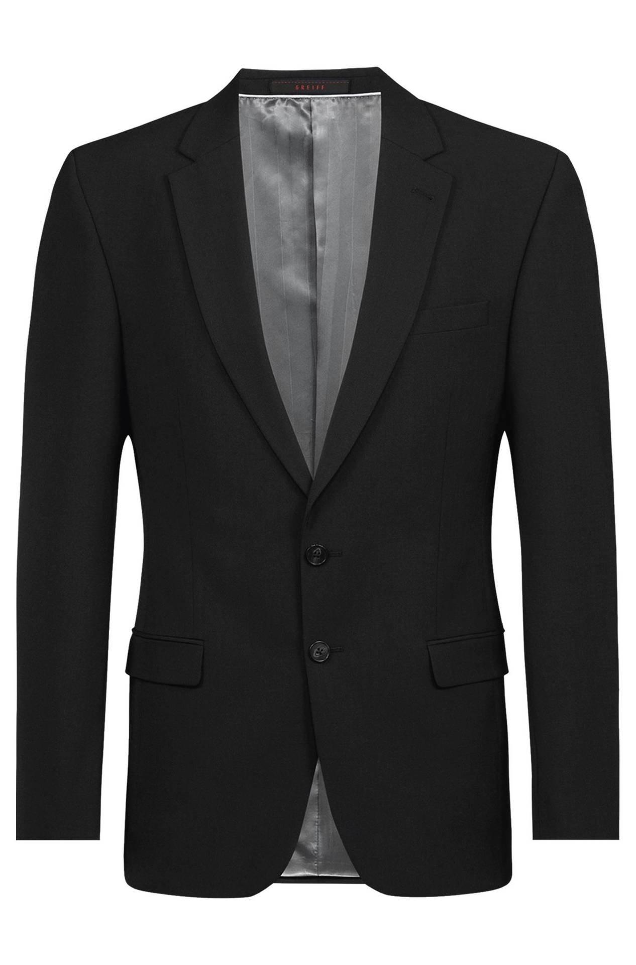Herren-Sakko Slim Fit Premium 1141.666, Schwarz Herren-Sakko Slim Fit Premium