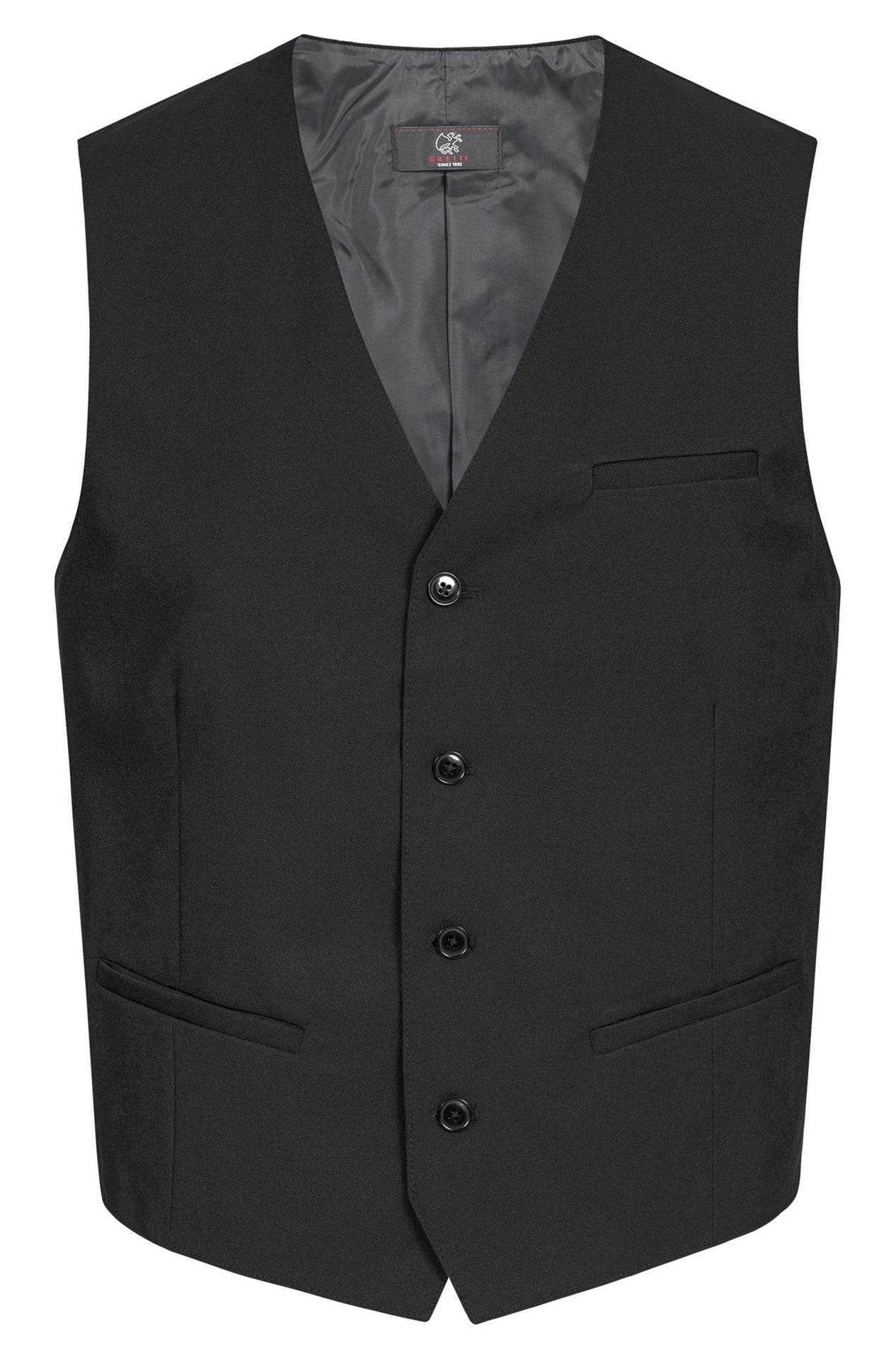 Herren-Weste Simple 8202.500, Schwarz Herren-Weste Simple 8202.500