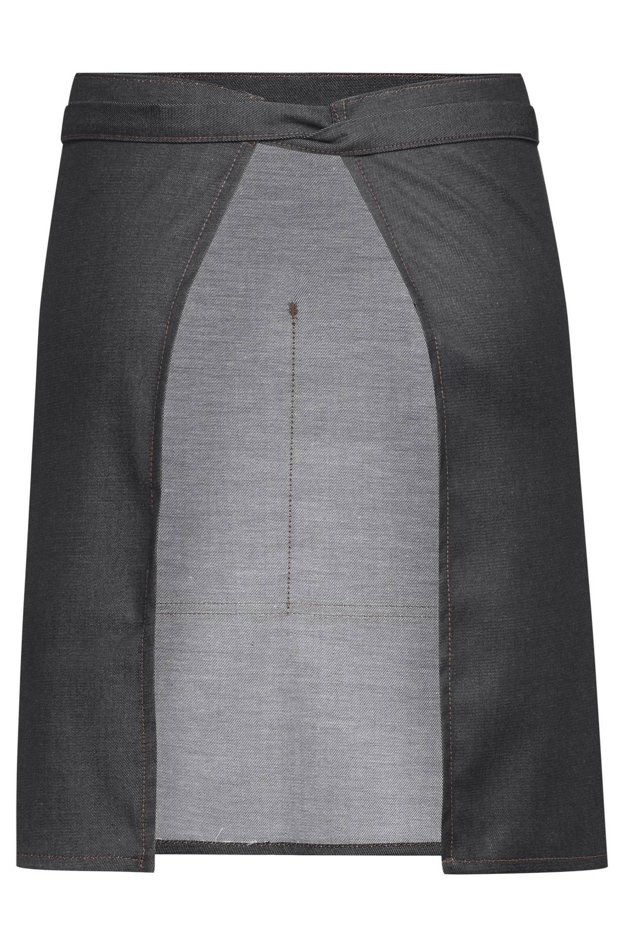 Vorbinder Denimoptik Vorbinder Denimoptik 4144.6910 in Denimoptik anthrazit, Rückansicht