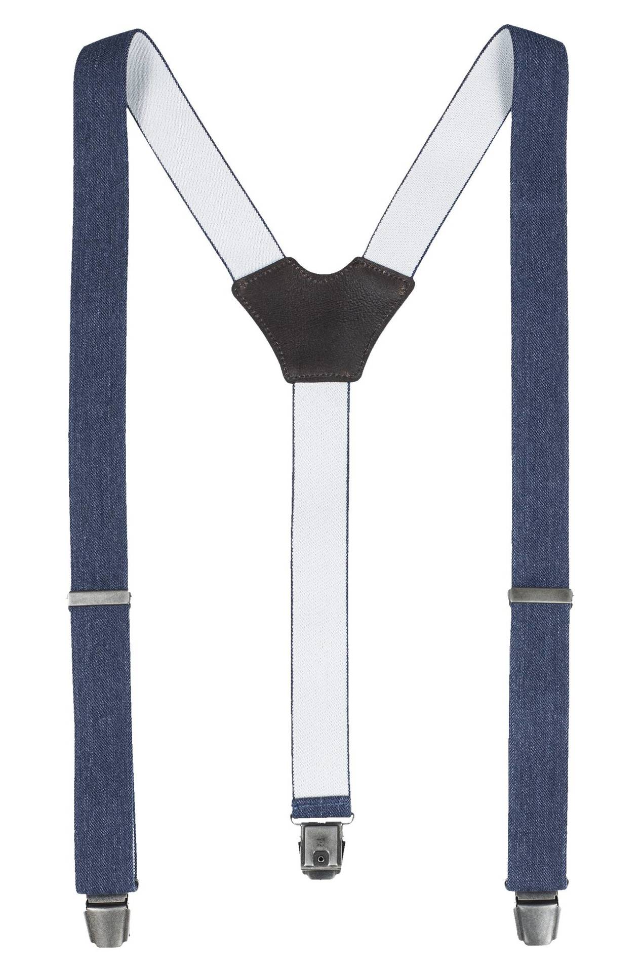Hosenträger Denim 6991.90021, Blue denim Hosenträger Denim